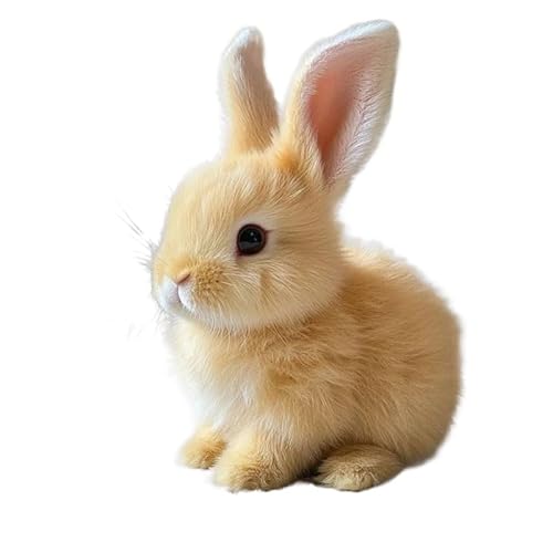 AILISK CuddlyBunny | Realistisches Kaninchenspielzeug(Gelb) von AILISK