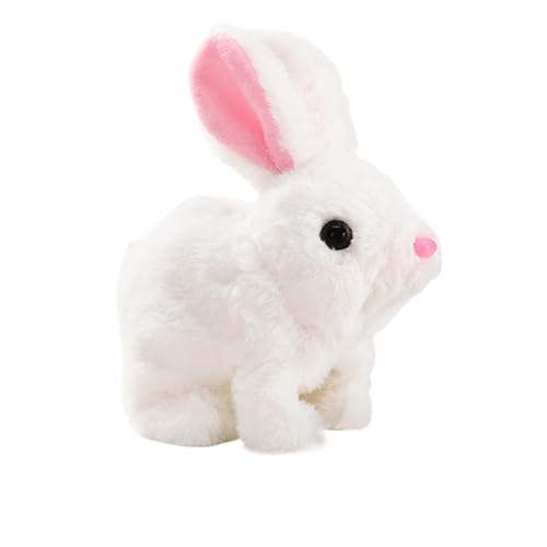 AILISK CuddlyBunny | Realistisches Kaninchenspielzeug(Weiß) von AILISK