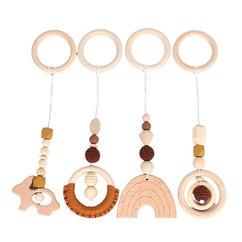 AILISK Spielbogen Anhänger Baby (Braun) von AILISK