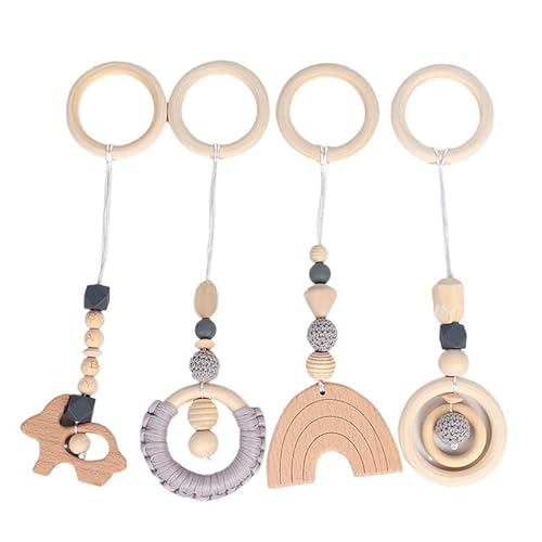 AILISK Spielbogen Anhänger Baby (Grau) von AILISK