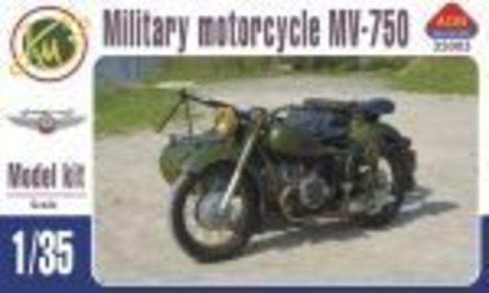 MV-750 Soviet military motocycle with sidecar MV-750 Soviet military motocycle with sidecar von AIM Fan Model