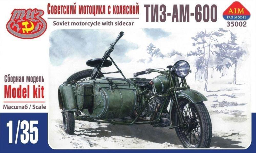 TIZ-AM-600 Soviet motorcycle with sidecar TIZ-AM-600 Soviet motorcycle with sidecar von AIM Fan Model