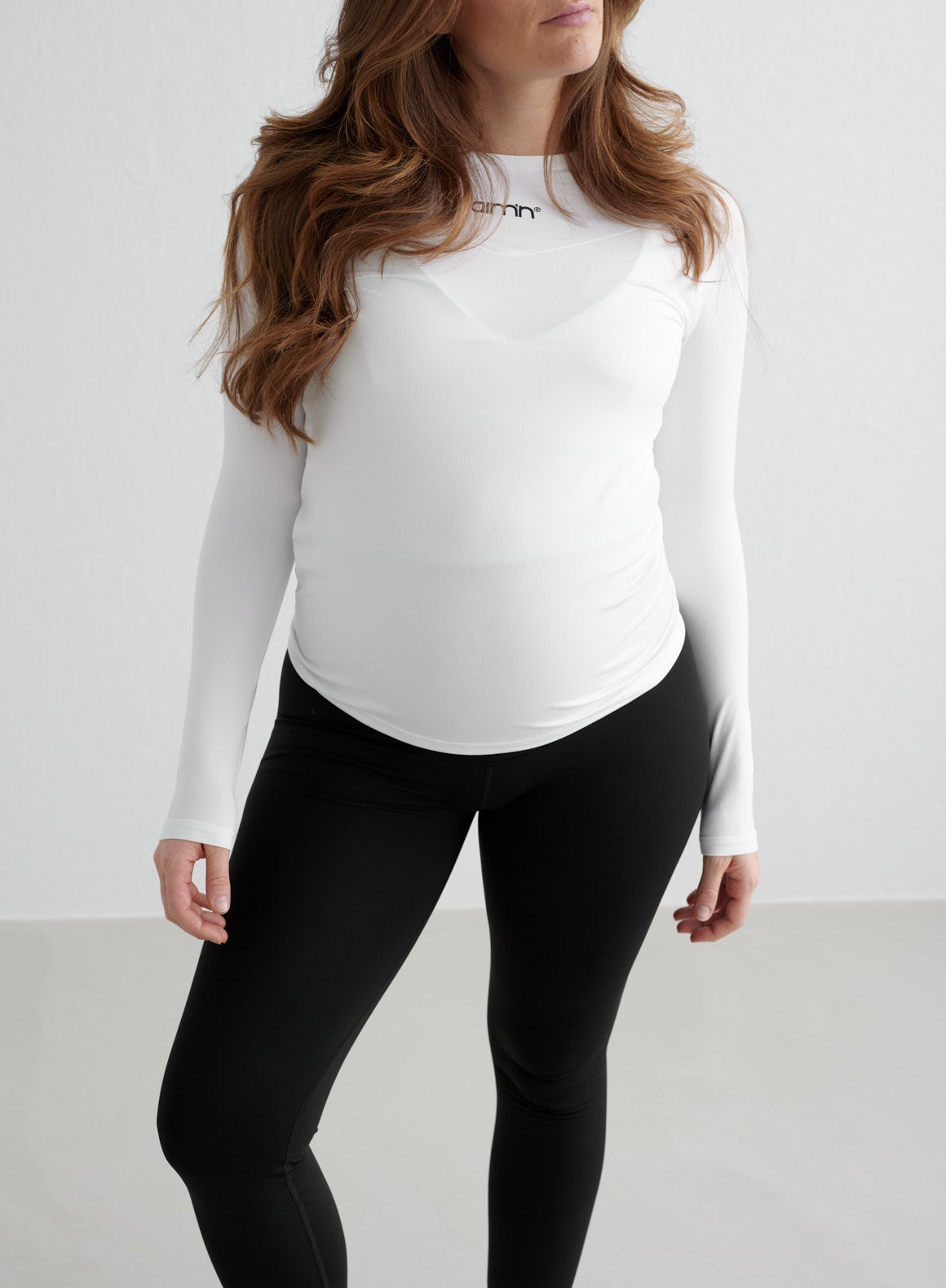 aim'n Soft Basic Maternity Langärmliges Umstandsoberteil, Weiß, M aim'n Soft Basic Maternity Langärmliges Umstandsoberteil, Weiß, M von AIM'N