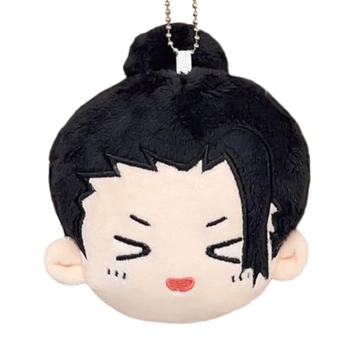 AIPILEI Anime-Charakter-Plüsch-Schlüsselanhänger, 10 cm, Gojo Satoru/Geto Suguru/Nanami Kento, niedlich, weich, gefüllte Figur, Anhänger, Tasche, Zubehör, Dekoration, Geschenk, Typ 2, 10CM AIPILEI Anime-Charakter-Plüsch-Schlüsselanhänger, 10 cm, Gojo Satoru/Geto Suguru/Nanami Kento, niedlich, weich, gefüllte Figur, Anhänger, Tasche, Zubehör, Dekoration, Geschenk, Typ 2, 10CM von AIPILEI