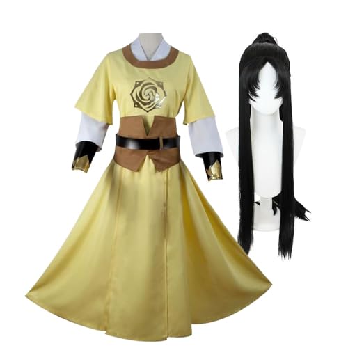 AIPILEI Anime Grandmaster of Demonic Cultivation Mo Dao Zu Shi Cosplay Kostüm Xue Yang Ancient Hanfu Outfits für Halloween Party Karneval Performance (Jin Ling mit Perücke, L) von AIPILEI