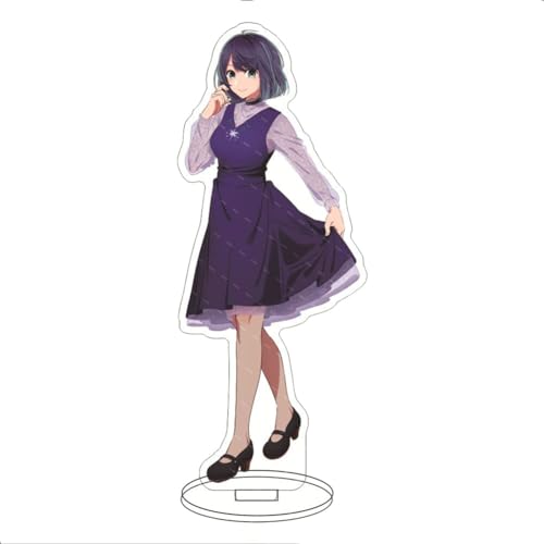 AIPILEI Anime Oshi no Ko Acryl Stehfigur doppelseitig transparent Ständer Miniatur-Actionfigur Desktop-Dekoration 16 cm (Typ 27, 16 cm) von AIPILEI