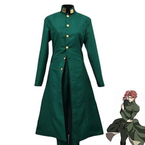 AIPILEI Anime Stone Ocean Cosplay Kostüm Cujoh Jolyne Kleid Uniform Kakyoin Noriaki Kostüm Kira Yoshikage Anzug Uniform für Halloween Karneval Anime Ausstellung (Kakyoin Noriaki, XXL) von AIPILEI