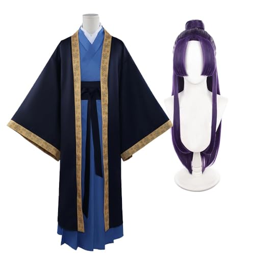 AIPILEI Anime The Apothecary Diaries Cosplay Kostüm Maomao/Jinshi Ancient Hanfu Damen Outfits für Halloween Party Karneval Aufführung (Jinshi + Perücke, L) von AIPILEI