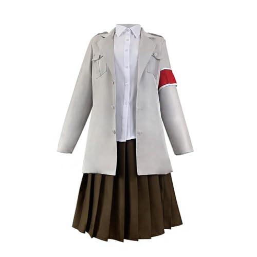 AIPILEI Anime Titan Cosplay Kostüm Reiner Braun/Pieck Finger/Eren Jaeger Uniform Kostüm Cartoon Rollenspiel Outfits Halloween Komplettes Set (Pieck Finger, M) von AIPILEI