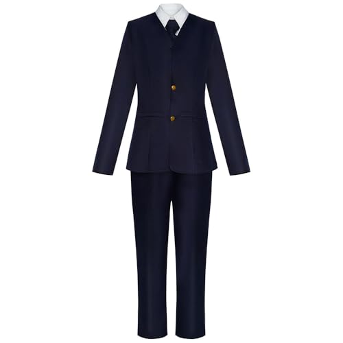 AIPILEI Ieiri Shoko Mechamaru Ultimate Miwa Kasumi Cosplay Kostüm Anime JJK Cosplay Outfit Komplettes Set Halloween Karneval Mottoparty Dress Up Anzug (Miwa Kasumi, XL) von AIPILEI