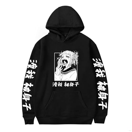 AIPILEI My Hero Academia Toga Himiko Cosplay Hoodies Sweatshirts No Hero Academia Lange Ärmel Hoodie Pullover für Männer Frauen Mädchen Jungen, Schwarz , 3XL AIPILEI My Hero Academia Toga Himiko Cosplay Hoodies Sweatshirts No Hero Academia Lange Ärmel Hoodie Pullover für Männer Frauen Mädchen Jungen, Schwarz , 3XL von AIPILEI