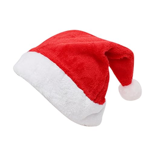 2 Stück Weihnachtsmütze, Weihnachtsmützen für Kinder, Rote Santa Mütze Warm Dicker Nikolaus Mütze, Mütze Weihnacht Nikolaus, Weihnachtsmütze Kinder, für Teenager Weihnachtsfeier Weihnachtszubehör von AIPWEYT Store