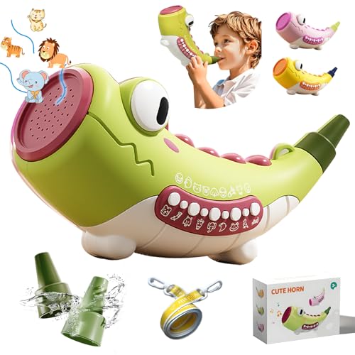 AIRCADIA Tiergeräusche Spielzeug für Kinder Kleinkinder, Tierrufer Spielzeug Horn mit 2 Modi 30 Effekte, Outdoor Discovery Animal Caller Toys for Kids Toddlers Hunting Toys Alter 3 8 Jahre AIRCADIA Tiergeräusche Spielzeug für Kinder Kleinkinder, Tierrufer Spielzeug Horn mit 2 Modi 30 Effekte, Outdoor Discovery Animal Caller Toys for Kids Toddlers Hunting Toys Alter 3 8 Jahre von AIRCADIA