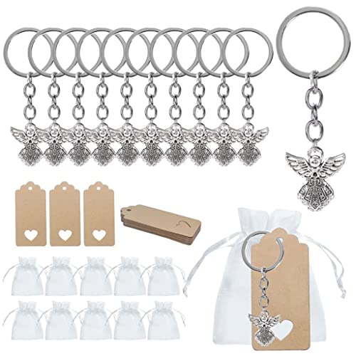 AIRHSKWI 30 Stück Schlüsselanhänger für Taufe, Schlüsselanhänger mit Dankeschön, Kraft-Anhänger, Tasche für Kinder AIRHSKWI 30 Stück Schlüsselanhänger für Taufe, Schlüsselanhänger mit Dankeschön, Kraft-Anhänger, Tasche für Kinder von AIRHSKWI