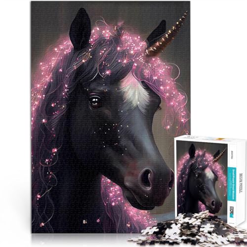 1000 Teenager-Teile-Puzzle Dekomprimierendes intellektuelles Lernspielzeug Einhorn Rosa Fee Geburtstagsgeschenk, Geschenke, Wandkunst38x26cm 1000 Teenager-Teile-Puzzle Dekomprimierendes intellektuelles Lernspielzeug Einhorn Rosa Fee Geburtstagsgeschenk, Geschenke, Wandkunst38x26cm von AITEXI