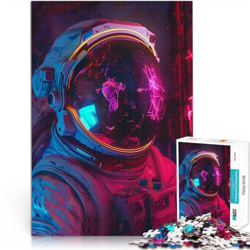 1000 Teenager-Teile-Puzzle Gehirnintelligenz-Herausforderung süchtig machendes Spielzeug Kosmonaut Künstlersammlung, Bildende Kunst38x26cm 1000 Teenager-Teile-Puzzle Gehirnintelligenz-Herausforderung süchtig machendes Spielzeug Kosmonaut Künstlersammlung, Bildende Kunst38x26cm von AITEXI