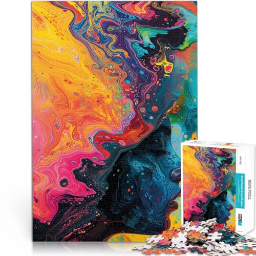 1000 Teenager-Teile-Puzzle Geschenke zum Suchbegriff: Herausfordernde Spiele Ausdrücke von Ihr Lernspiel für Geburtstag, Weihnachten38x26cm von AITEXI