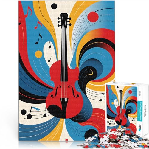 1000 Teenager-Teile-Puzzle Geschenke zum Suchbegriff: Herausfordernde Spiele Violine Musik Abstrakt Perfekte Dekoration75x50cm 1000 Teenager-Teile-Puzzle Geschenke zum Suchbegriff: Herausfordernde Spiele Violine Musik Abstrakt Perfekte Dekoration75x50cm von AITEXI
