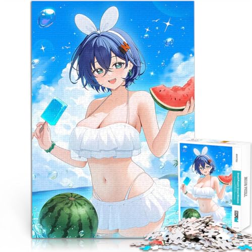 1000 Teenager-Teile-Puzzle Spielzeug Lernspiele Stressabbau Anime Mädchen Sommer Strand Lernspiel für Geburtstag, Weihnachten75x50cm 1000 Teenager-Teile-Puzzle Spielzeug Lernspiele Stressabbau Anime Mädchen Sommer Strand Lernspiel für Geburtstag, Weihnachten75x50cm von AITEXI