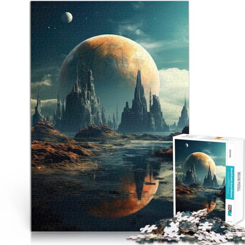 1000-Teile-Puzzle für Erwachsene Anspruchsvoll, Aber lustig und humorvoll Kosmos-Kunstwerk einzigartiges Herausforderungsspiel38x26cm 1000-Teile-Puzzle für Erwachsene Anspruchsvoll, Aber lustig und humorvoll Kosmos-Kunstwerk einzigartiges Herausforderungsspiel38x26cm von AITEXI
