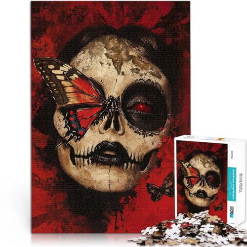 1000-Teile-Puzzle für Erwachsene Dekomprimierendes intellektuelles Lernspielzeug Totes Mädchen Geeignet für die Schreibtischdekoration75x50cm 1000-Teile-Puzzle für Erwachsene Dekomprimierendes intellektuelles Lernspielzeug Totes Mädchen Geeignet für die Schreibtischdekoration75x50cm von AITEXI