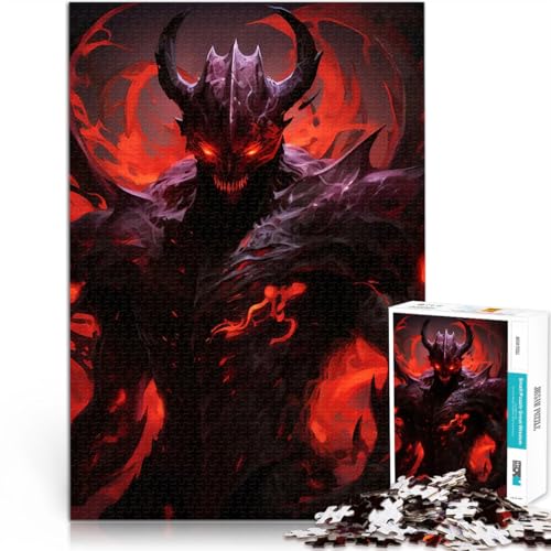 1000-Teile-Puzzle für Erwachsene Geschenke zum Suchbegriff: Herausfordernde Spiele Dämonisches Monster tolles Geschenk75x50cm 1000-Teile-Puzzle für Erwachsene Geschenke zum Suchbegriff: Herausfordernde Spiele Dämonisches Monster tolles Geschenk75x50cm von AITEXI