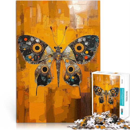 1000-Teile-Puzzle für Erwachsene Herausforderndes Spiel Original abstrakte Schmetterlingskunst Lernspiel für Geburtstag, Weihnachten38x26cm 1000-Teile-Puzzle für Erwachsene Herausforderndes Spiel Original abstrakte Schmetterlingskunst Lernspiel für Geburtstag, Weihnachten38x26cm von AITEXI