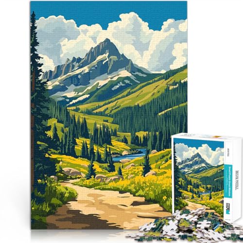 1000-Teile-Puzzle für Erwachsene Quizspiel Friedlicher Waldweg Naturkunst denn eignet ganze Familie38x26cm 1000-Teile-Puzzle für Erwachsene Quizspiel Friedlicher Waldweg Naturkunst denn eignet ganze Familie38x26cm von AITEXI