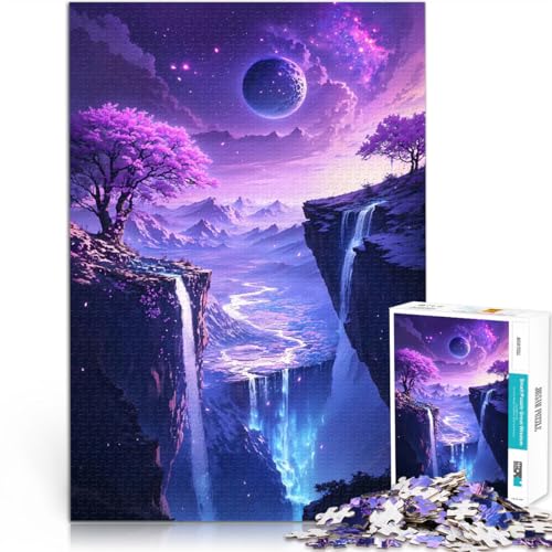 2000-Teile-Puzzle für Teenager Anspruchsvolles Spiel und Familienspaß Himmlische Kirschblütenkaskade Wohnkunstdekor70x100cm 2000-Teile-Puzzle für Teenager Anspruchsvolles Spiel und Familienspaß Himmlische Kirschblütenkaskade Wohnkunstdekor70x100cm von AITEXI