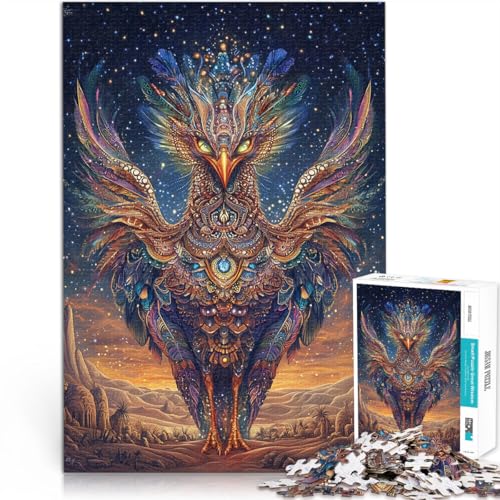 1000-Teile-Puzzle für Teenager Dekomprimierendes intellektuelles Lernspielzeug Phönix-Totem Geburtstagsgeschenk, Geschenke, Wandkunst38x26cm 1000-Teile-Puzzle für Teenager Dekomprimierendes intellektuelles Lernspielzeug Phönix-Totem Geburtstagsgeschenk, Geschenke, Wandkunst38x26cm von AITEXI