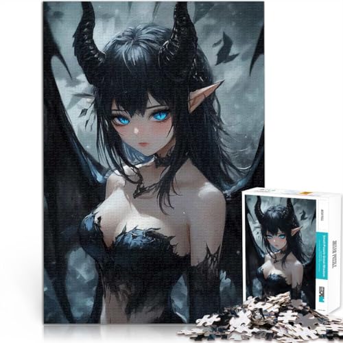 2000-Teile-Puzzle für Teenager Denkspiel Anime Dämonenmädchen mit blauen Augen denn eignet ganze Familie70x100cm 2000-Teile-Puzzle für Teenager Denkspiel Anime Dämonenmädchen mit blauen Augen denn eignet ganze Familie70x100cm von AITEXI