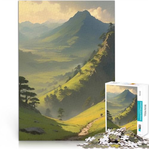 1000-Teile-Puzzle für Teenager Denkspiel Anime Lo-Fi-Landschaft der Bergtallandschaft Tolle Geschenke und Spielzeuge75x50cm 1000-Teile-Puzzle für Teenager Denkspiel Anime Lo-Fi-Landschaft der Bergtallandschaft Tolle Geschenke und Spielzeuge75x50cm von AITEXI
