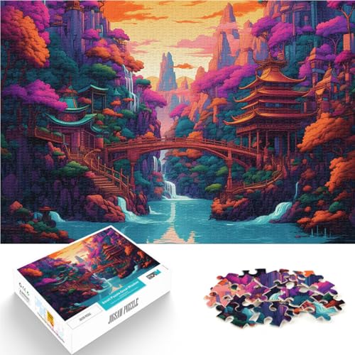 1000-Teile-Puzzle für Teenager Familienspiel zum Stressabbau, schwierige Herausforderung Fantasielandschaft 10 Eltern-Kind-Interaktion75x50cm 1000-Teile-Puzzle für Teenager Familienspiel zum Stressabbau, schwierige Herausforderung Fantasielandschaft 10 Eltern-Kind-Interaktion75x50cm von AITEXI