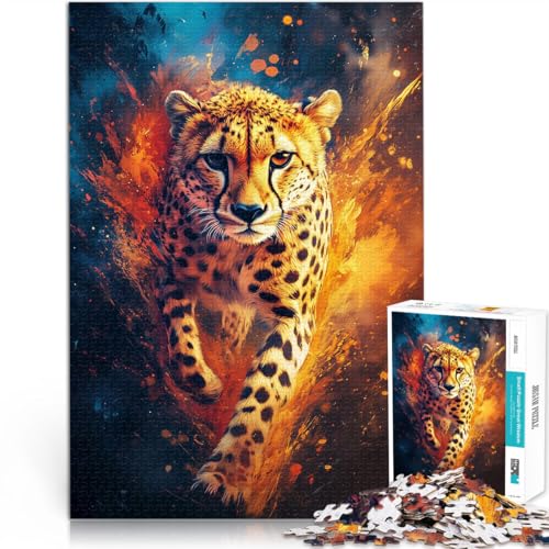 1000-Teile-Puzzle für Teenager Geschenke zum Suchbegriff: Herausfordernde Spiele Gepard malen Die Liebe zwischen Paaren stärken38x26cm 1000-Teile-Puzzle für Teenager Geschenke zum Suchbegriff: Herausfordernde Spiele Gepard malen Die Liebe zwischen Paaren stärken38x26cm von AITEXI