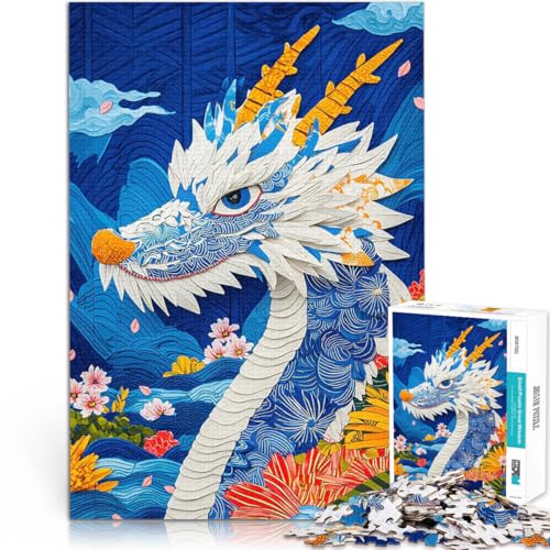 1000-Teile-Puzzle für Teenager Geschenke zum Suchbegriff: Herausfordernde Spiele Papierdrachenkunst Wohnkunstdekor75x50cm von AITEXI
