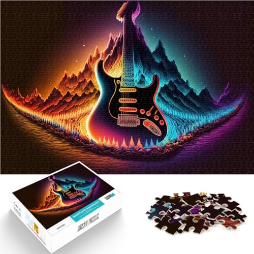 1000-Teile-Puzzle für Teenager Helfen Sie dem Gehirn, süchtig machende Spielzeuge zu trainieren, um Geduld zu entwickeln Gitarre Geschenkideen75x50cm 1000-Teile-Puzzle für Teenager Helfen Sie dem Gehirn, süchtig machende Spielzeuge zu trainieren, um Geduld zu entwickeln Gitarre Geschenkideen75x50cm von AITEXI