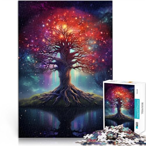 1000-Teile-Puzzle für Teenager Schwierig und herausfordernd kosmischer Baum des Lebens einzigartiges Herausforderungsspiel75x50cm 1000-Teile-Puzzle für Teenager Schwierig und herausfordernd kosmischer Baum des Lebens einzigartiges Herausforderungsspiel75x50cm von AITEXI