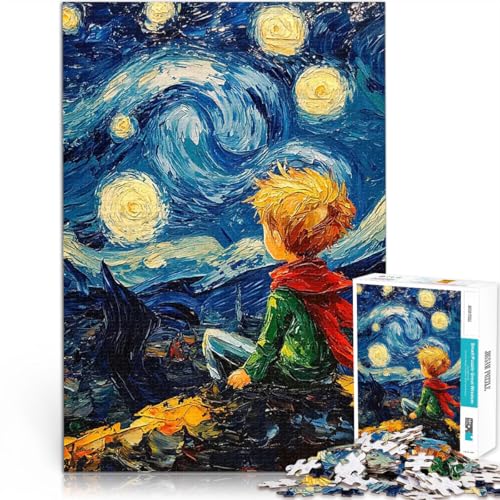 1000-Teile-Puzzle für Teenager Stressabbau Schwierige Herausforderung Der kleine Prinz Sternennacht Geschenk zum Geburtstag52x38cm 1000-Teile-Puzzle für Teenager Stressabbau Schwierige Herausforderung Der kleine Prinz Sternennacht Geschenk zum Geburtstag52x38cm von AITEXI