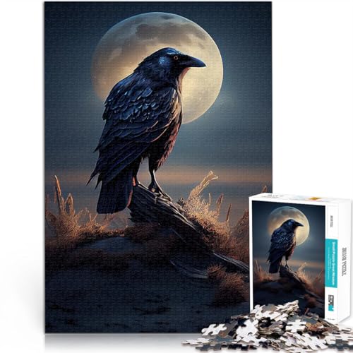 1000-Teile-Puzzle für Teenager Trainieren Sie Ihr Gehirn und Ihre Hände Rabentier Jedes Stück ist einzigartig – Anspruchsvolles Familienspiel52x38cm 1000-Teile-Puzzle für Teenager Trainieren Sie Ihr Gehirn und Ihre Hände Rabentier Jedes Stück ist einzigartig – Anspruchsvolles Familienspiel52x38cm von AITEXI