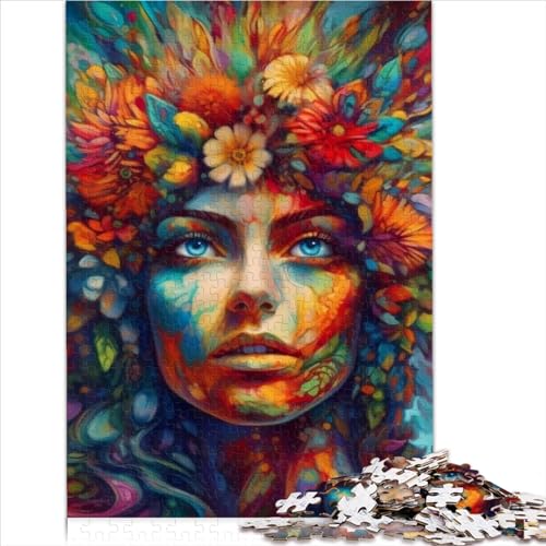 1000 Teile Puzzles Regenbogengeist-Puzzles für Holzpuzzle Tolles Geschenk für Erwachsene Familienspiele Weihnachten Geburtstagsgeschenke 1000 Stück (50 x 75 cm) von AITEXI