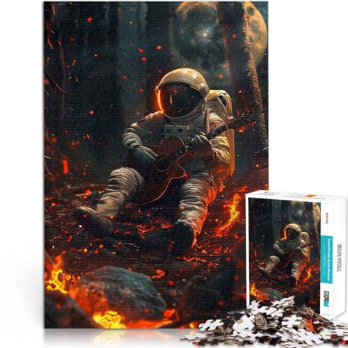 2000-teilige Puzzles für Erwachsene Anspruchsvolles Spiel und Familienspaß Weltraum-Astronautenmusik Heimdekoration70x100cm 2000-teilige Puzzles für Erwachsene Anspruchsvolles Spiel und Familienspaß Weltraum-Astronautenmusik Heimdekoration70x100cm von AITEXI