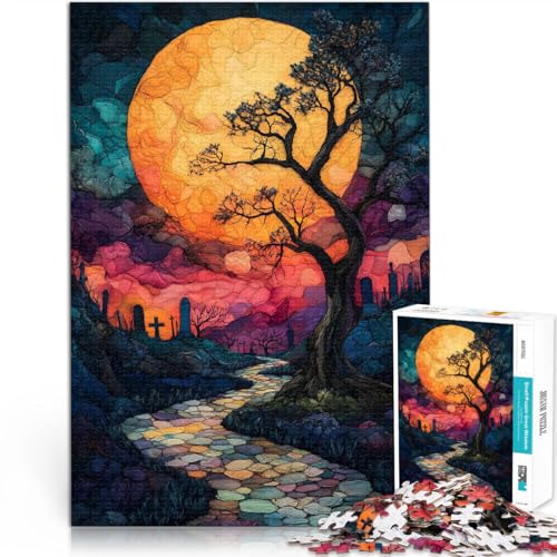 1000-teilige Puzzles für Erwachsene Dekomprimierendes intellektuelles Lernspielzeug Der dunkle Wald Eltern-Kind-Interaktion38x26cm 1000-teilige Puzzles für Erwachsene Dekomprimierendes intellektuelles Lernspielzeug Der dunkle Wald Eltern-Kind-Interaktion38x26cm von AITEXI