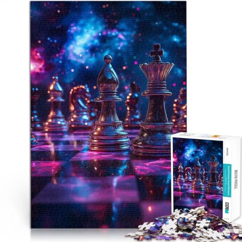 1000-teilige Puzzles für Erwachsene Dekomprimierendes intellektuelles Lernspielzeug Kosmisches Schachbrett Heimdekoration75x50cm 1000-teilige Puzzles für Erwachsene Dekomprimierendes intellektuelles Lernspielzeug Kosmisches Schachbrett Heimdekoration75x50cm von AITEXI