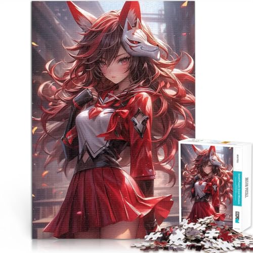 2000-teilige Puzzles für Erwachsene Denkspiel Anime Fuchs Maske Mädchen denn eignet ganze Familie70x100cm 2000-teilige Puzzles für Erwachsene Denkspiel Anime Fuchs Maske Mädchen denn eignet ganze Familie70x100cm von AITEXI