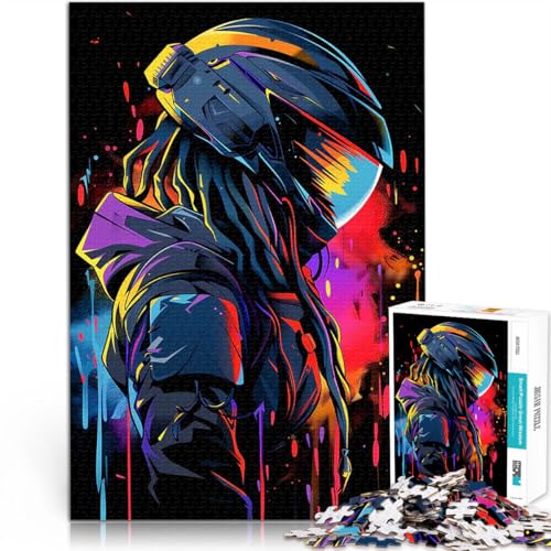 1000-teilige Puzzles für Erwachsene Denkspiel Pop-Art-Weltraumjunkie denn eignet ganze Familie70x100cm 1000-teilige Puzzles für Erwachsene Denkspiel Pop-Art-Weltraumjunkie denn eignet ganze Familie70x100cm von AITEXI