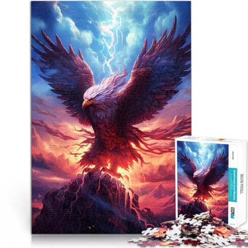 1000-teilige Puzzles für Erwachsene Familienspiel zum Stressabbau, schwierige Herausforderung Mächtiger Adler Geburtstagsgeschenk52x38cm 1000-teilige Puzzles für Erwachsene Familienspiel zum Stressabbau, schwierige Herausforderung Mächtiger Adler Geburtstagsgeschenk52x38cm von AITEXI