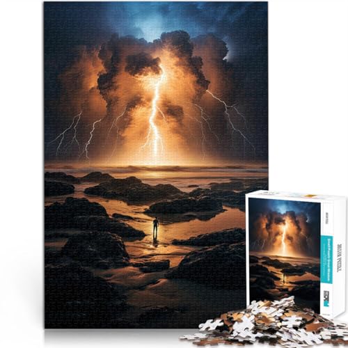 1000-teilige Puzzles für Erwachsene Geschenke zum Suchbegriff: Herausfordernde Spiele Blitzkunst Wanddekoration38x26cm 1000-teilige Puzzles für Erwachsene Geschenke zum Suchbegriff: Herausfordernde Spiele Blitzkunst Wanddekoration38x26cm von AITEXI