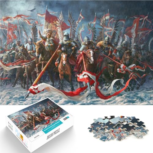1000-teilige Puzzles für Erwachsene Geschenke zum Suchbegriff: Herausfordernde Spiele Husarentraum für Heimdekoration75x50cm von AITEXI