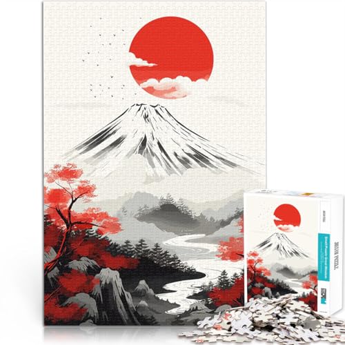 1000-teilige Puzzles für Erwachsene Geschenke zum Suchbegriff: Herausfordernde Spiele Japanische Malerei Geburtstagsgeschenke52x38cm von AITEXI