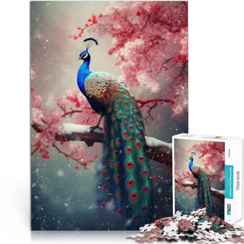 1000-teilige Puzzles für Erwachsene Geschenke zum Suchbegriff: Herausfordernde Spiele Pfau im Park Lustiges Geschenk38x26cm 1000-teilige Puzzles für Erwachsene Geschenke zum Suchbegriff: Herausfordernde Spiele Pfau im Park Lustiges Geschenk38x26cm von AITEXI